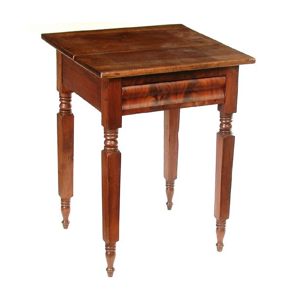 American Empire Mahogany Work Table