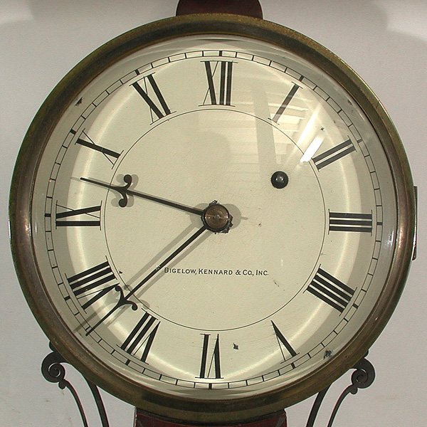 American Banjo Clock, Bigelow & Kennard - 2