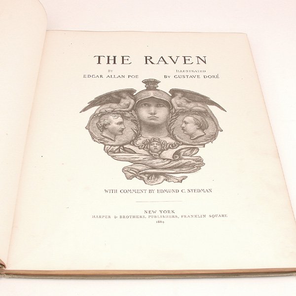 The Raven, Edgar Allen Poe, Gustave Dore - 2