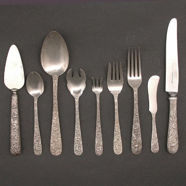 Kirk & Sons Sterling Silver Flatware, Floral