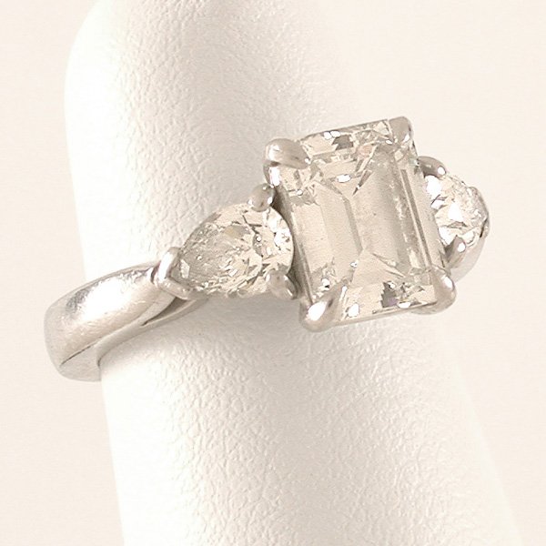 2.02ct. Diamond & Platinum Ring