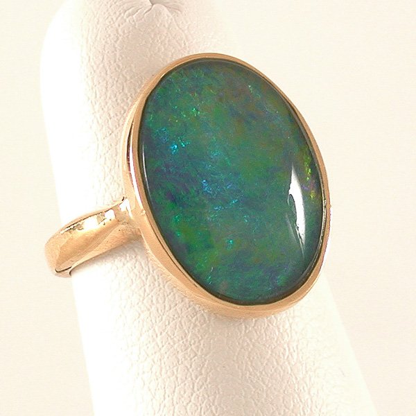 14 Karat Gold Opal Ring