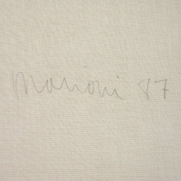 Tom Marioni Painting, Abstract, 1987, Ink On Linen - 2