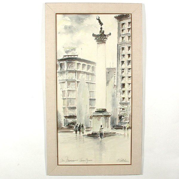 J.L. Callahan California Painting, San Francisco