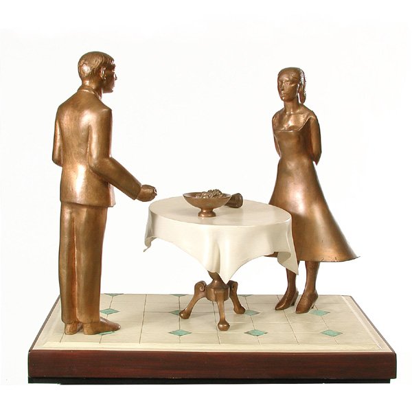 Jack Greaves Sculpture, Man & Woman - 3