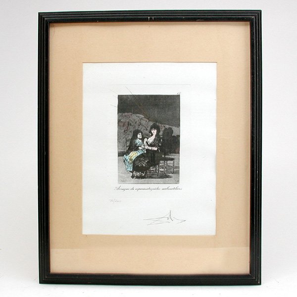 Dali Engraving After Goya, Arrugas - 2