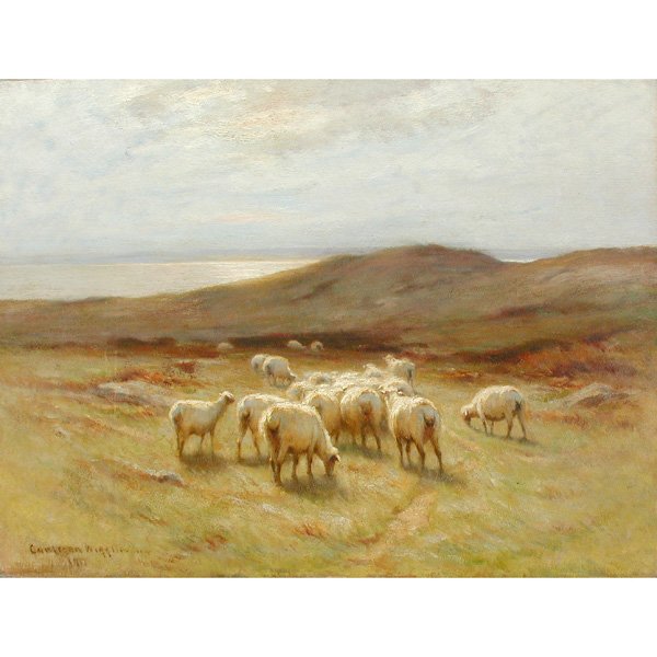 Carlton Wiggins Painting, Morning Light, New York
