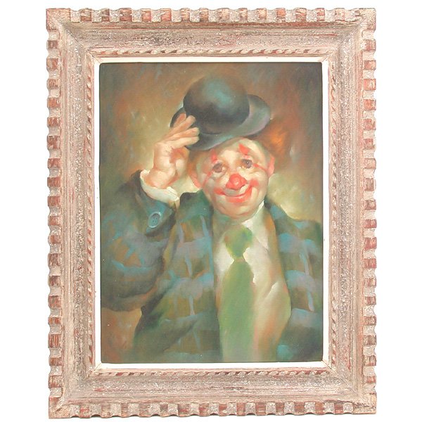 B. Lionel Talbot Painting, Clown, Tommy