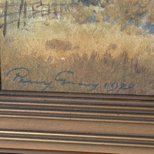 Percy Gray Painting, View Of Mt. Tamalpais - 2