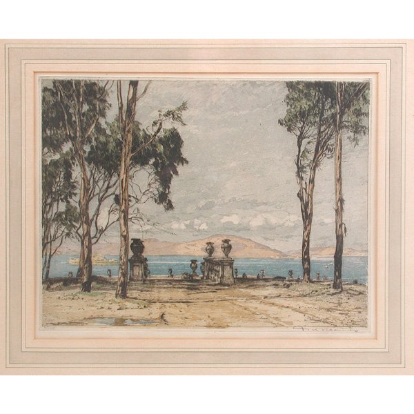 Marin View From Legion Of Honor, California Print