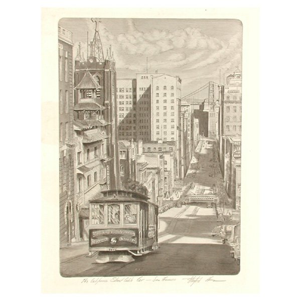 Stanford Horn Engraving, San Francisco, 1930's