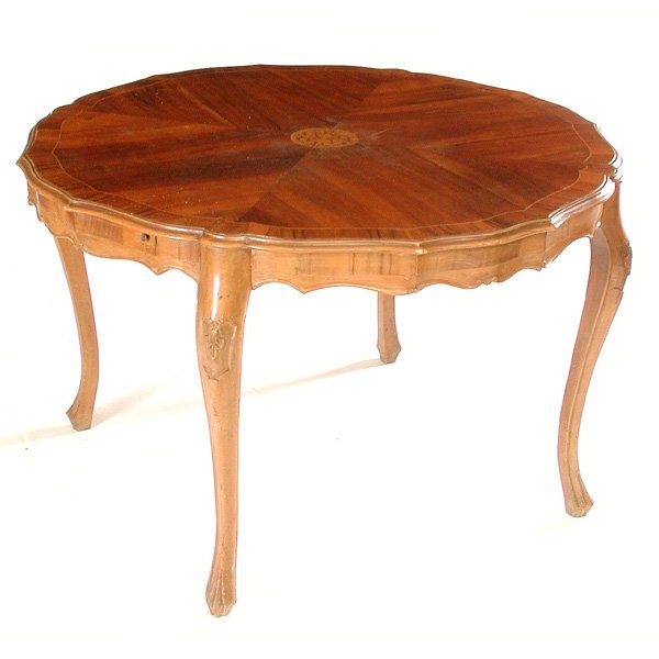 Italian Table & 4 Chairs, L 19th. C - 4