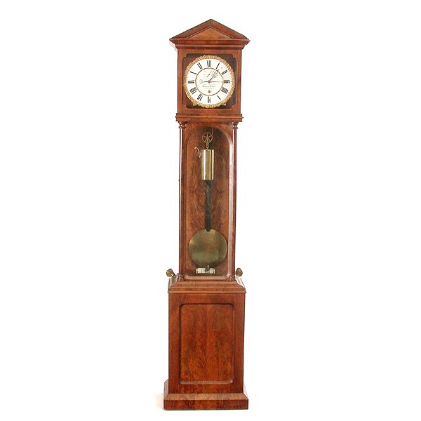 Austrian Tall Clock, Wilhelm Hubner, 19th. C