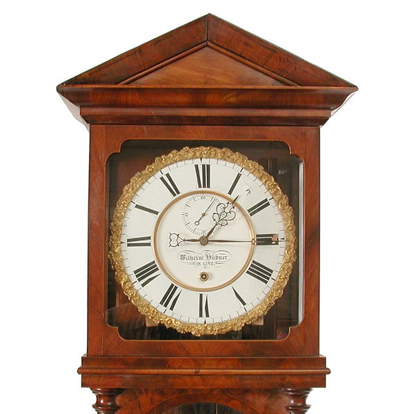 Austrian Tall Clock, Wilhelm Hubner, 19th. C - 2