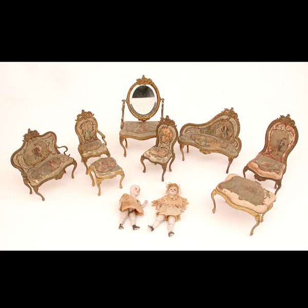Fine Lot French Miniature Furniture