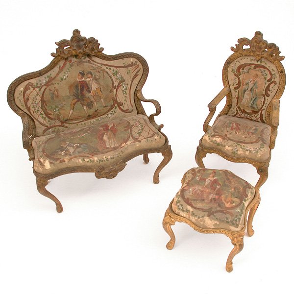 Fine Lot French Miniature Furniture - 2