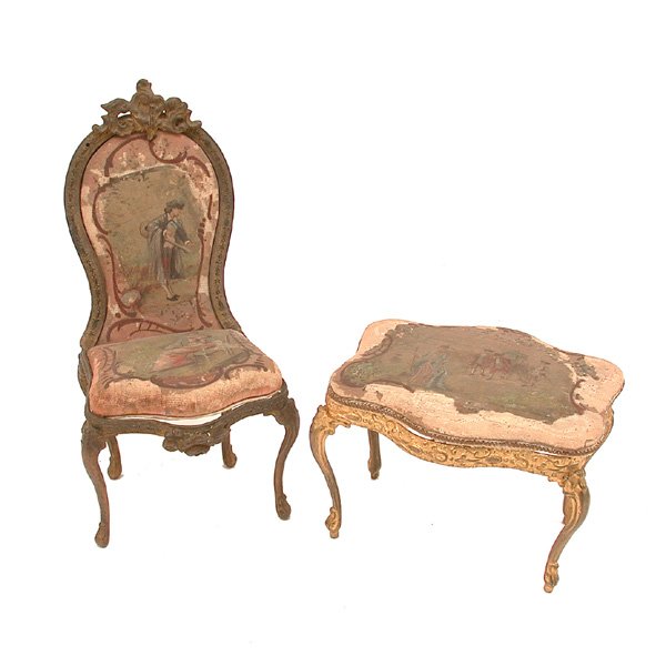 Fine Lot French Miniature Furniture - 5