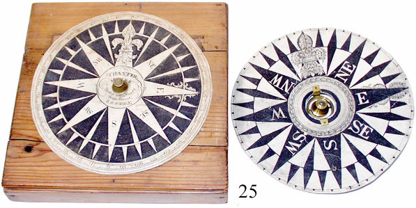 2 Early Compass Cards