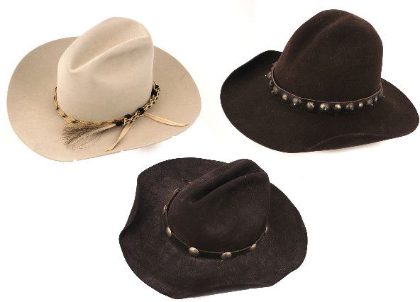 1239 3 Cowboy Hats