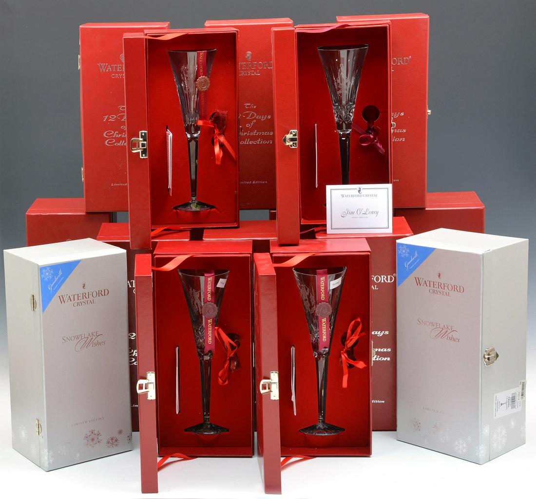 Waterford Crystal, "12 days of Christmas" plus others. (1 of 2)