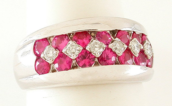 Ruby and Diamond Band