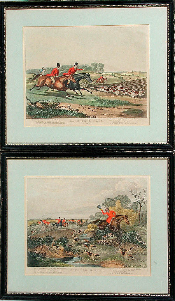 Two English Hunting Prints