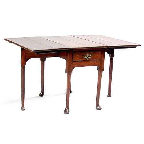 George III Oak Drop Leaf Table