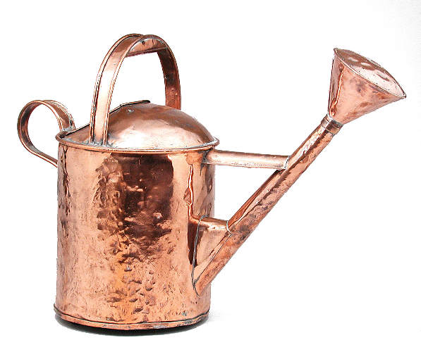 French Copper Watering Can