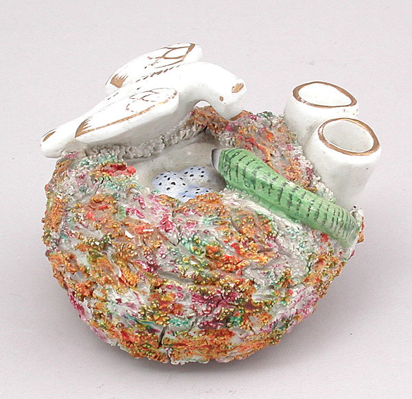 Staffordshire Figural Inkwell