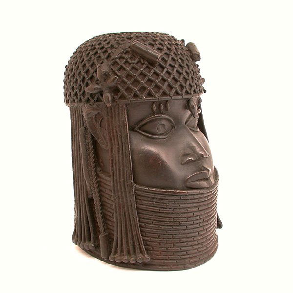 52 Benin Bronze Bust, Reproduction May 30, 2009 San Rafael Auction