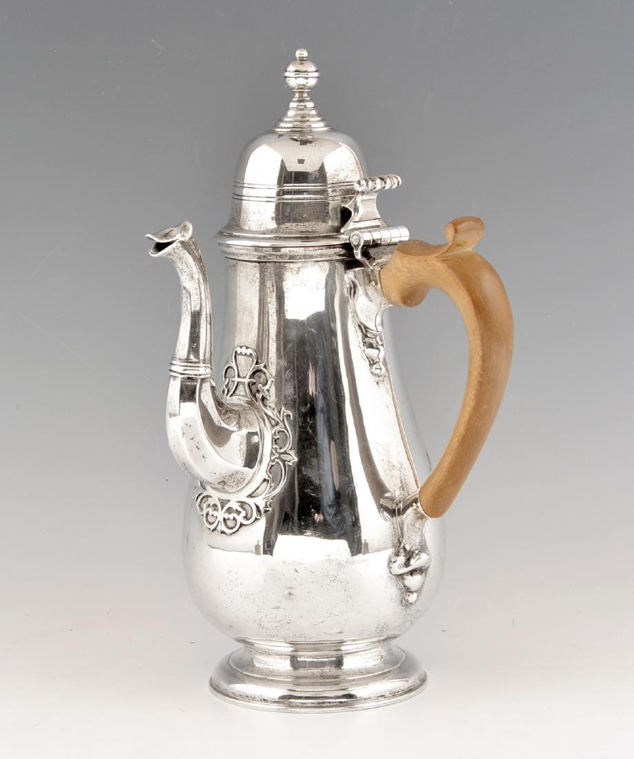 English sterling silver coffee pot (1 of 3)