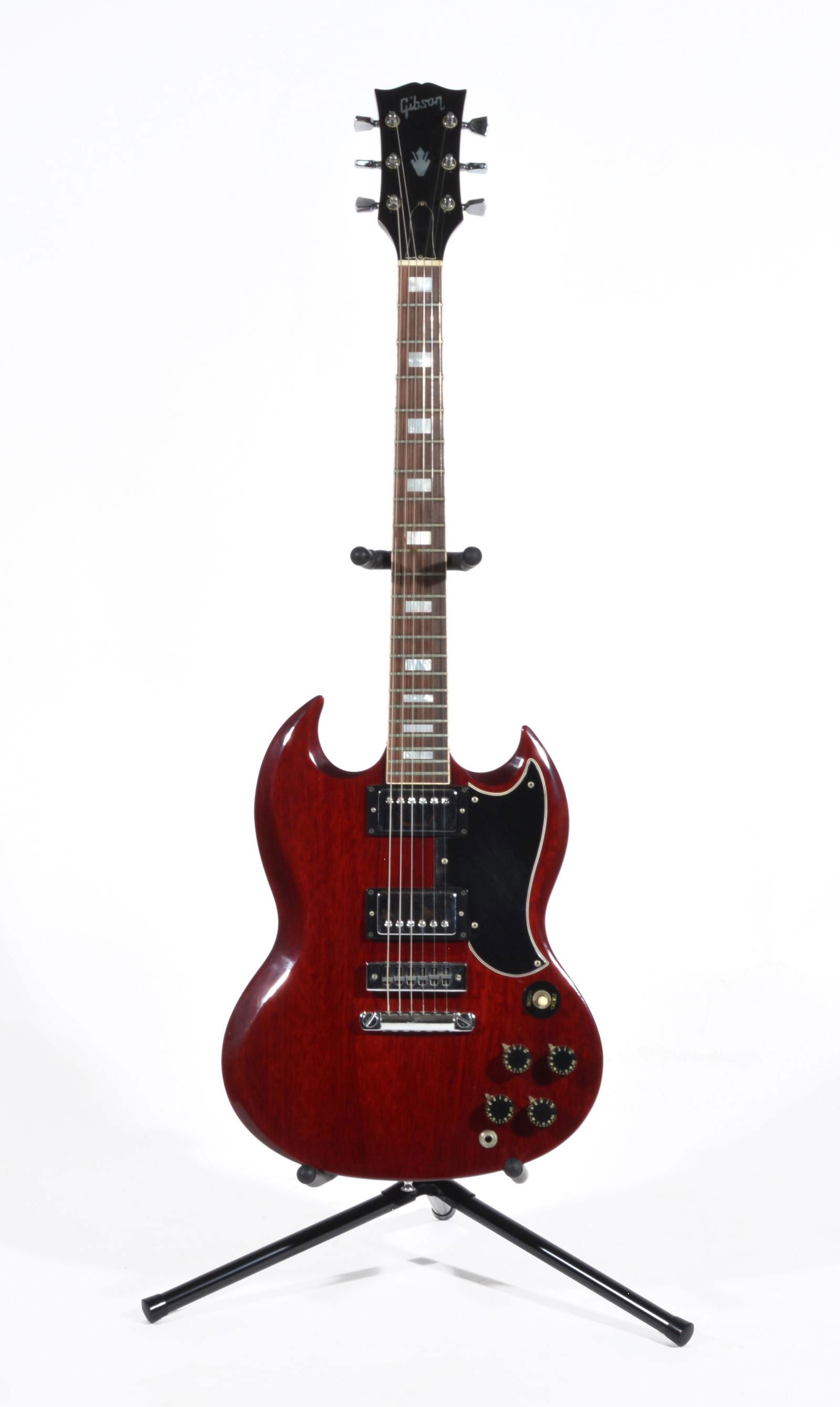 Vintage Gibson SG Standard Cherry Electric Guitar (1 of 7)