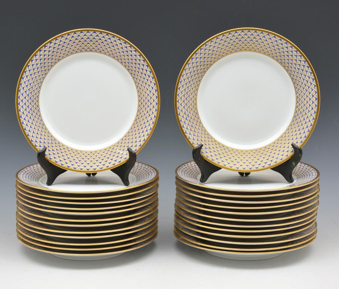 Richard Ginori, Diamante pattern, (26 pcs) (1 of 2)