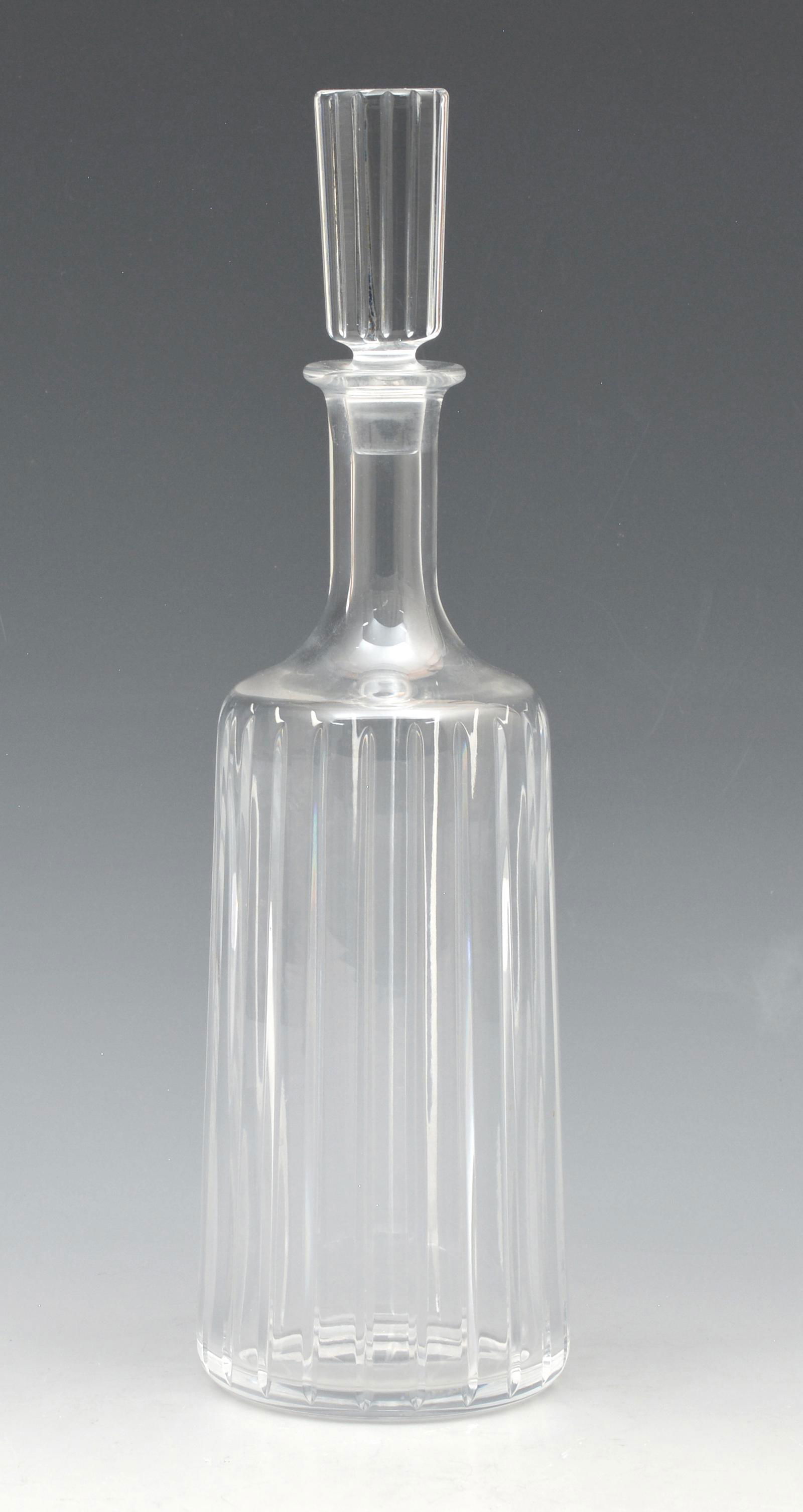 Baccarat Massena crystal decanter, 13 3/4"t. (1 of 1)