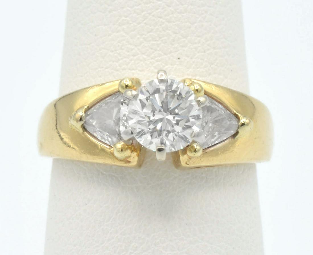 Gold and Diamond Wedding Band, 14k (1 of 4)