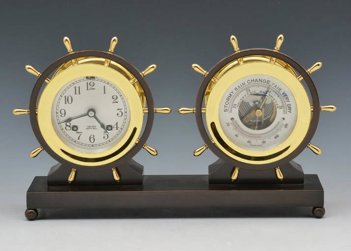 Chelsea Ship's Clock & Barometer Set, Claremont Oct 30, 2021 San