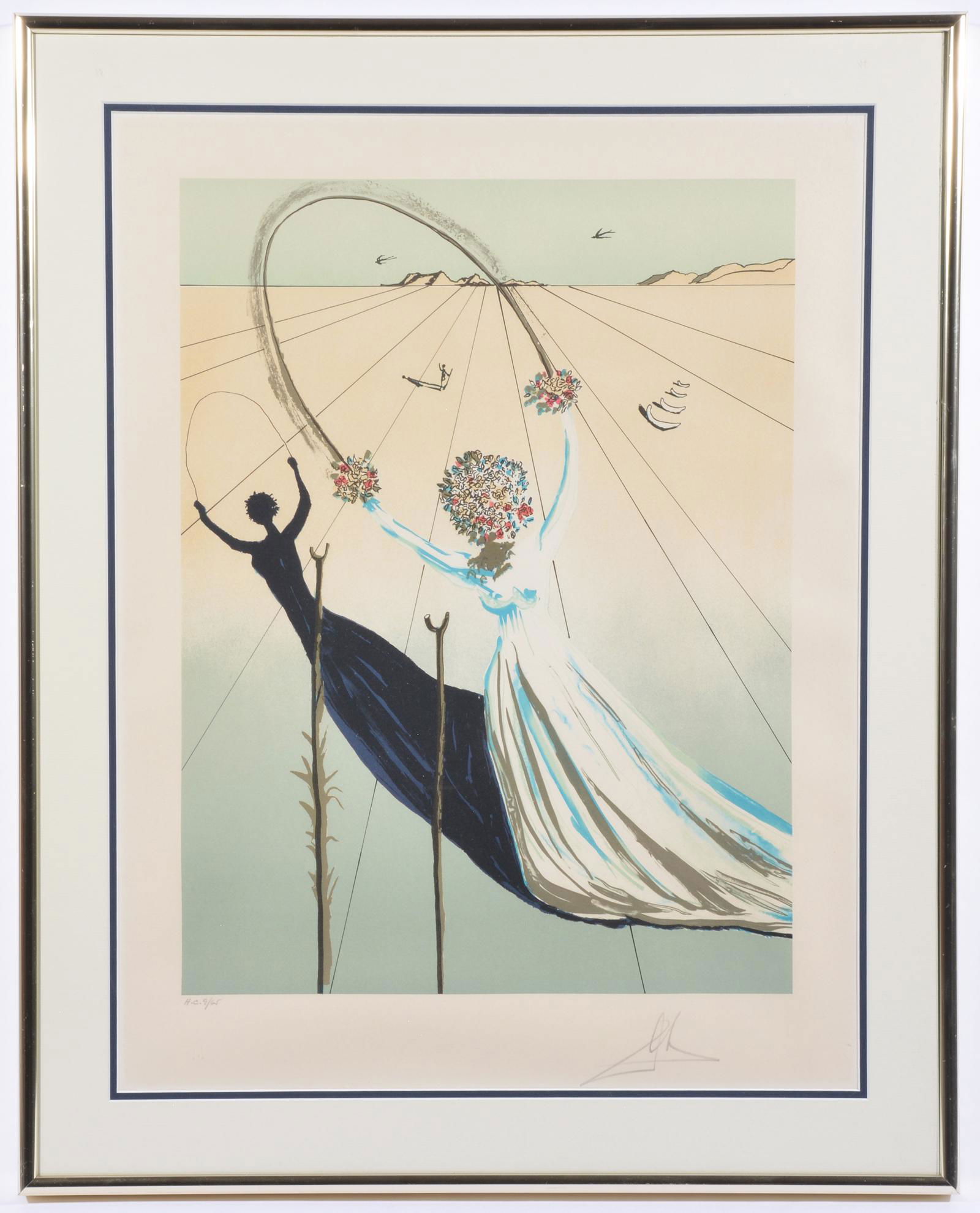 Salvador Dali, "Dream Passage", lithograph (1 of 3)