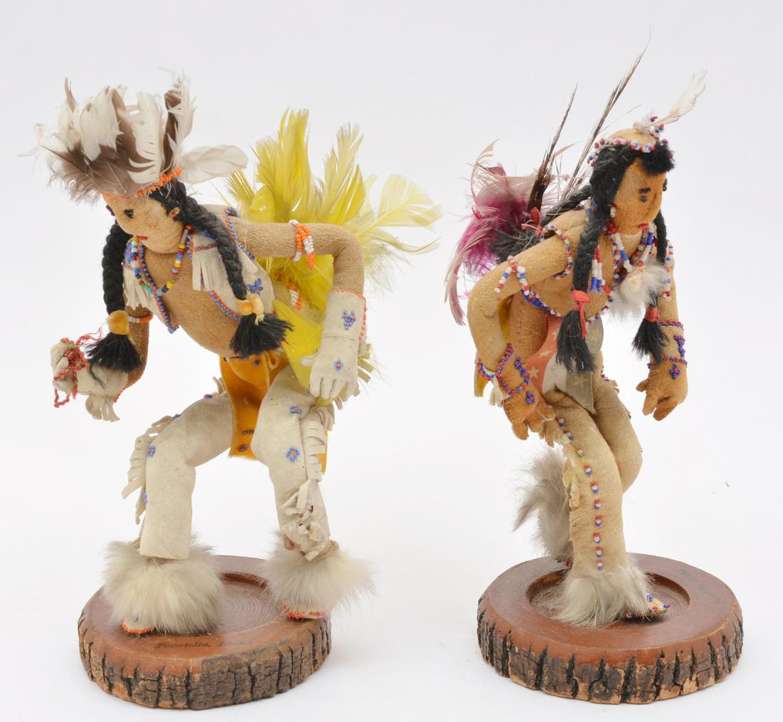 2 Bannock Native American figures, Pocatello, Idaho (1 of 4)