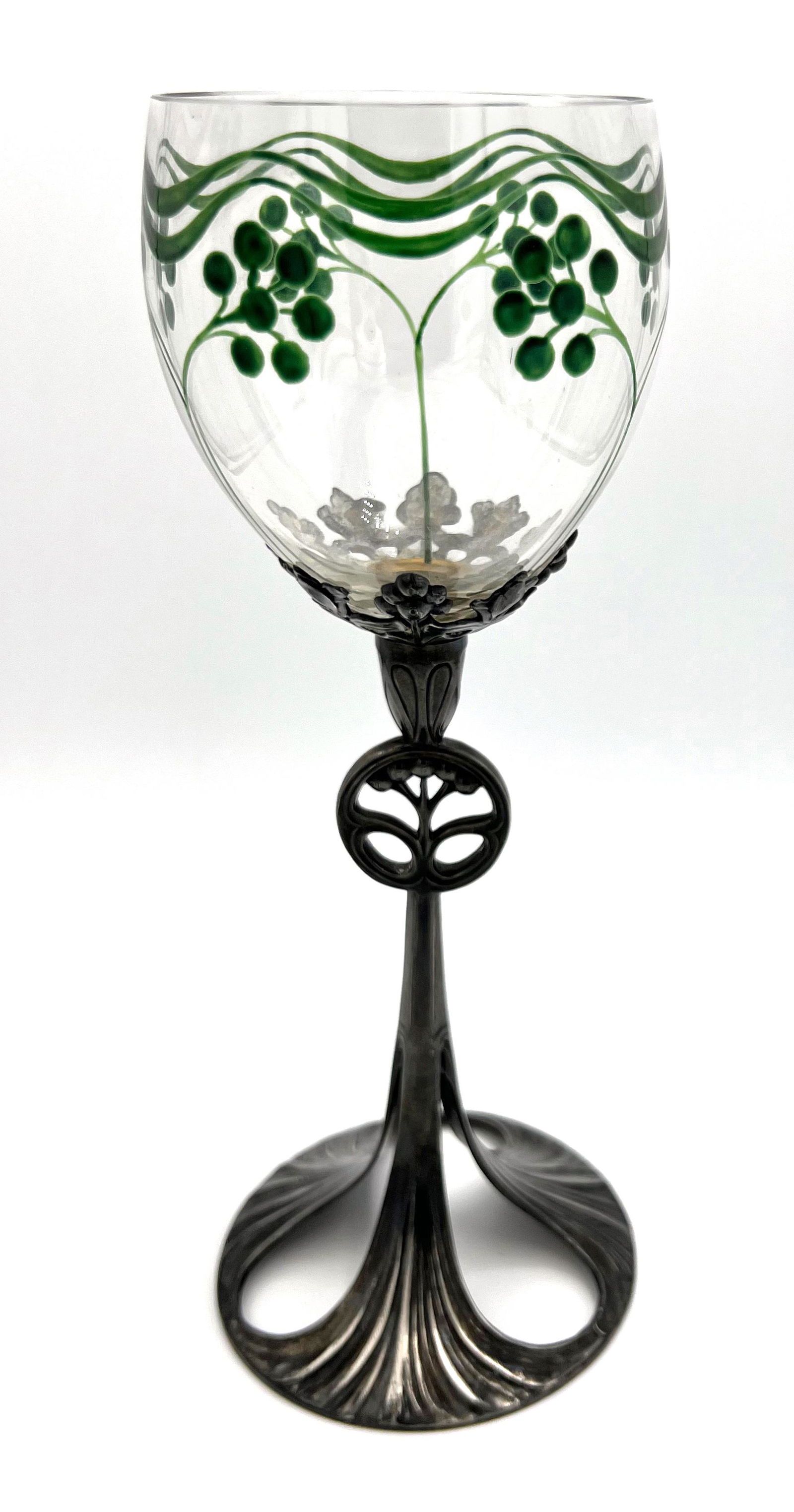 WMF Orivit Chalice, artist signed (1 of 3)