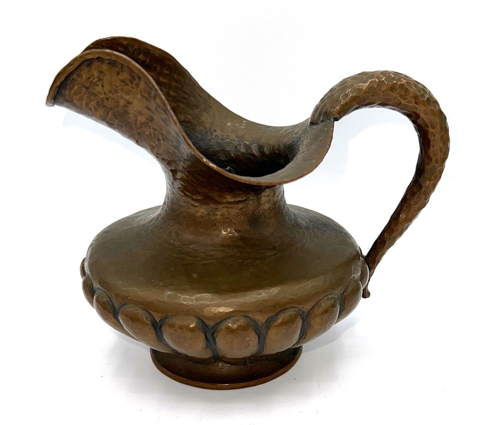 Egidio Casagrande Italia Hammered Copper Pitcher (1 of 3)