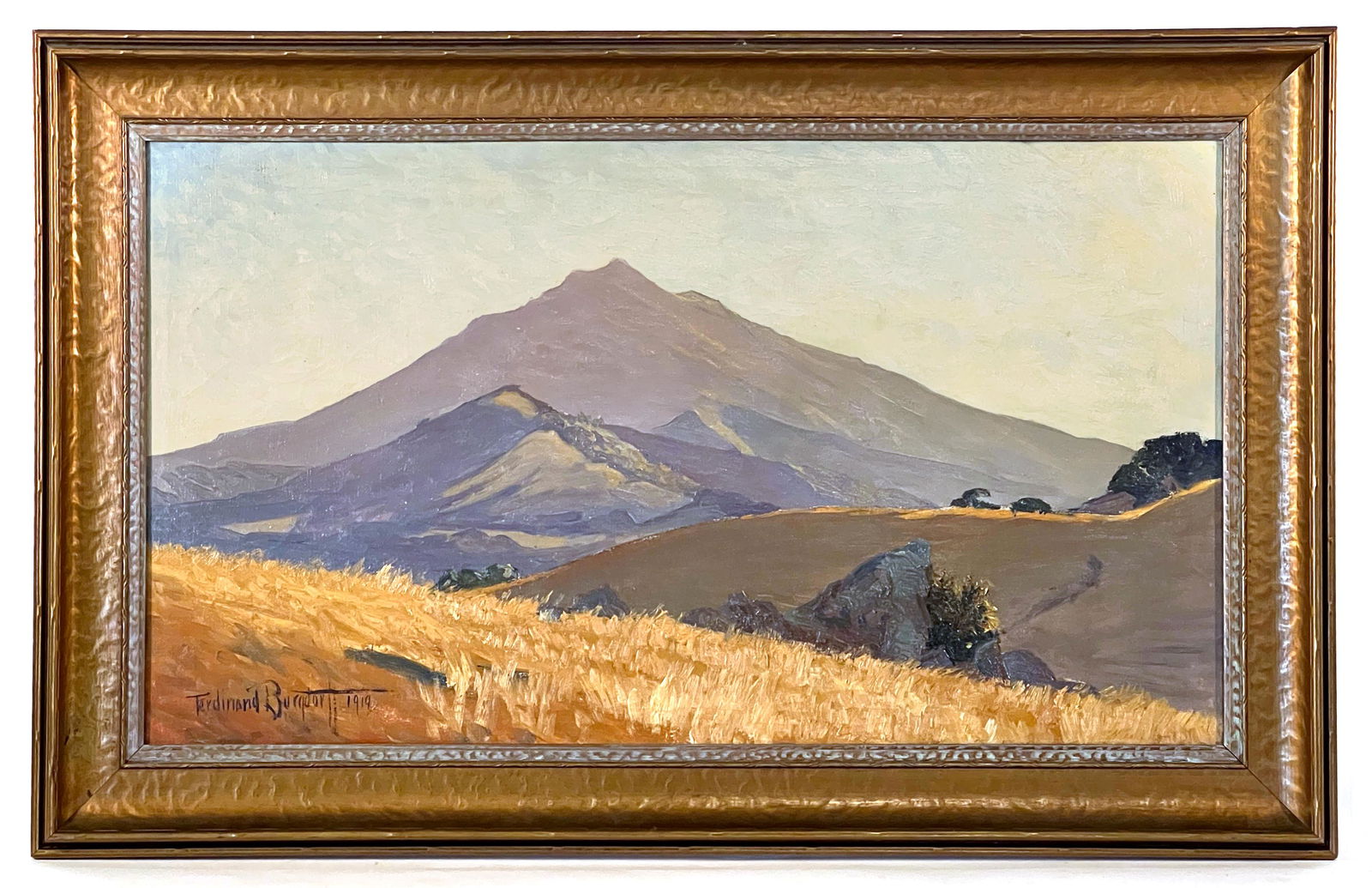 Ferdinand Burgdorff, 1919, Mt Tamalpais, Marin Co. Ca. (1 of 3)