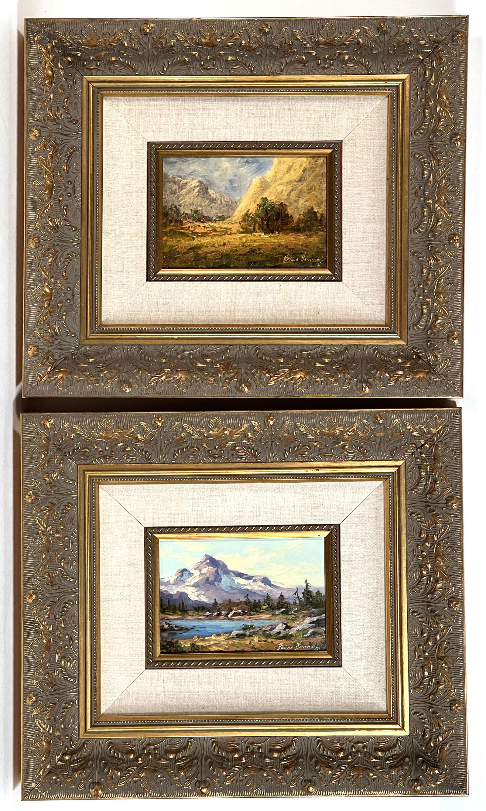 Heine Hartwig, Pair, Western Mountain Landscapes (1 of 5)