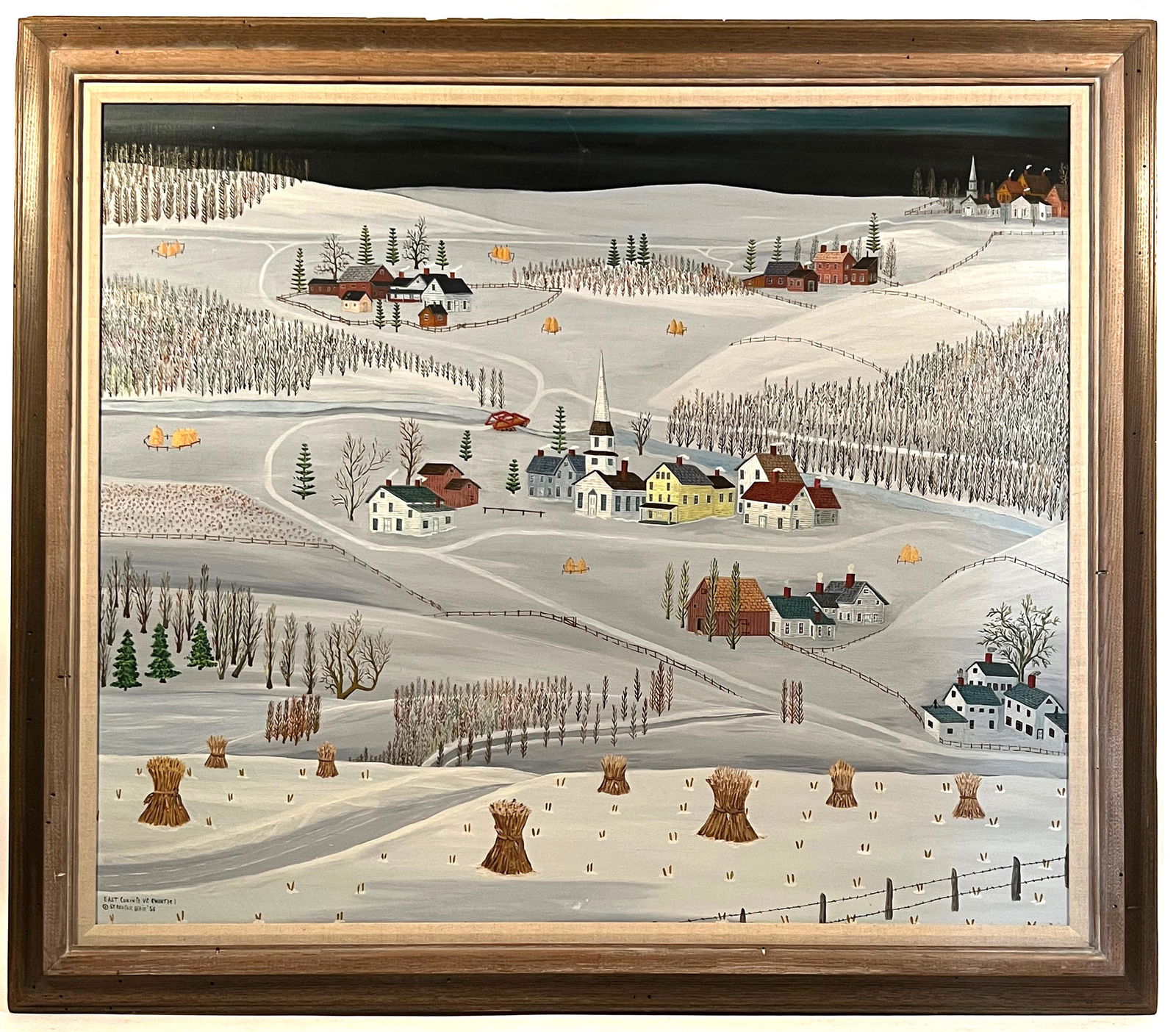 Streeter Blair, East Corinth, Vermont, oil on canvas (1 of 5)