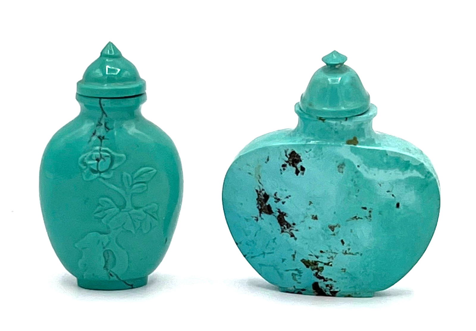Turquoise Snuff Bottles (2) (1 of 2)