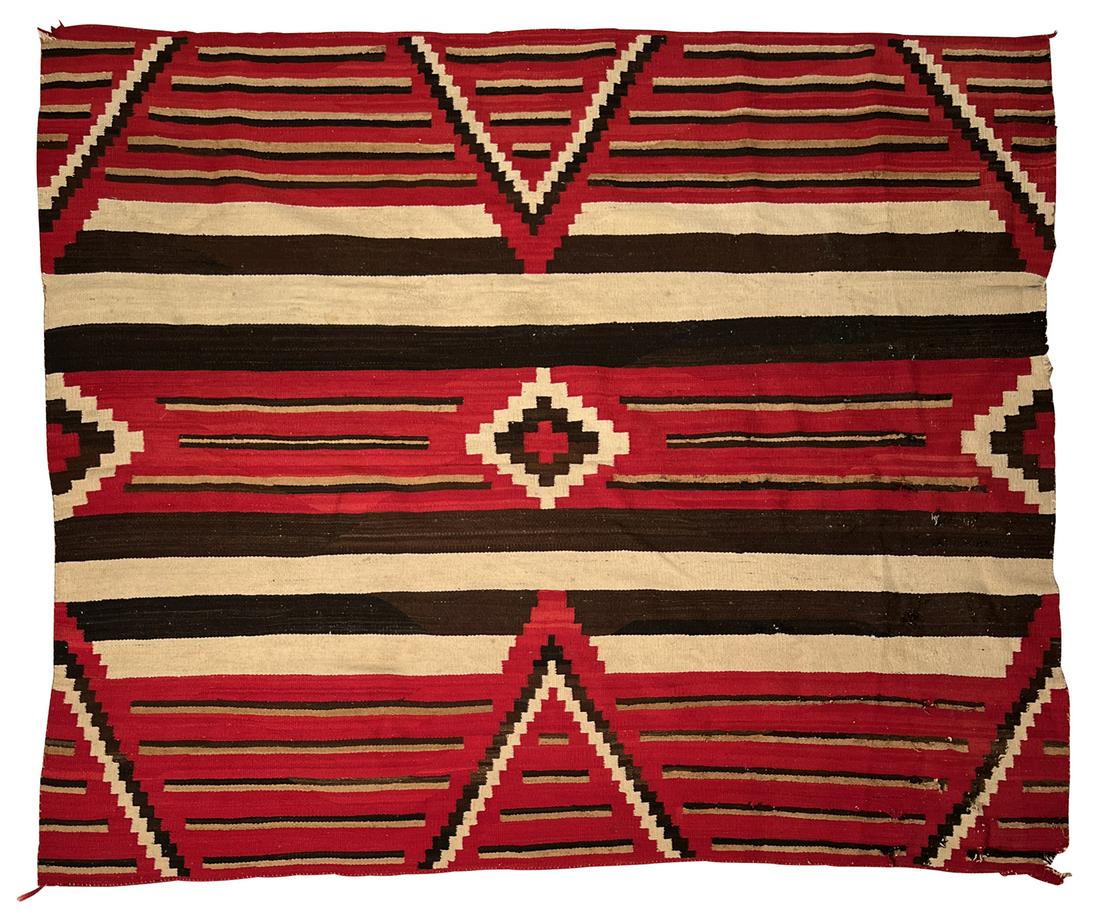 Navajo Second Phase Chief's Blanket, 75" x 64" Dec 03, 2022 San
