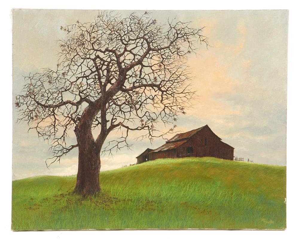 Wm Albert Hamilton Jr (American, 1901-1984) painting (1 of 4)