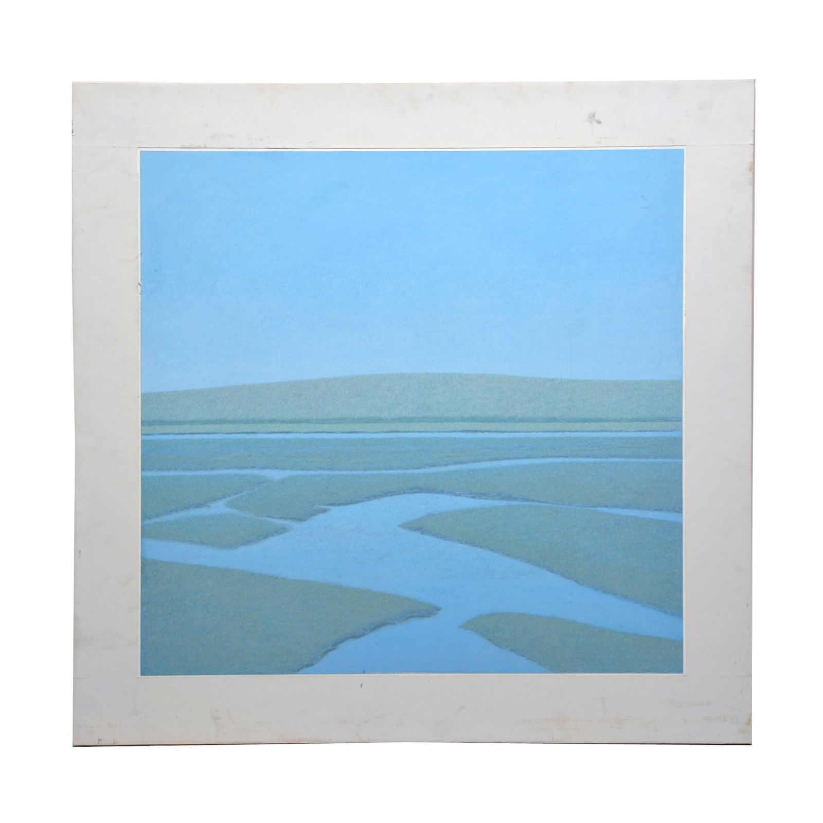 Connie Smith Siegel, Low Tide, Limantour", oil (1 of 2)