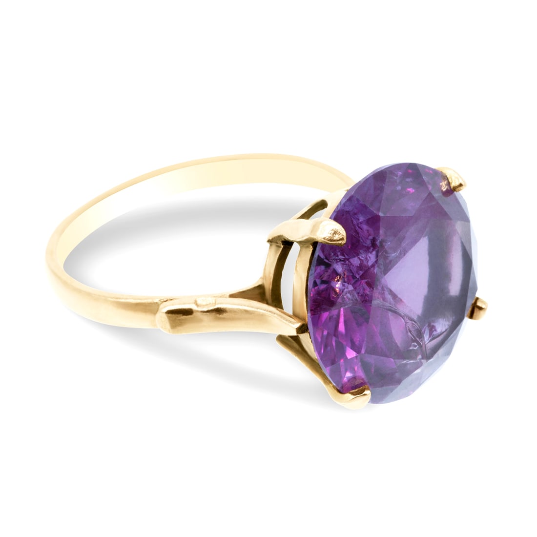 14k Yellow Gold Spinel Cocktail Ring (1 of 4)