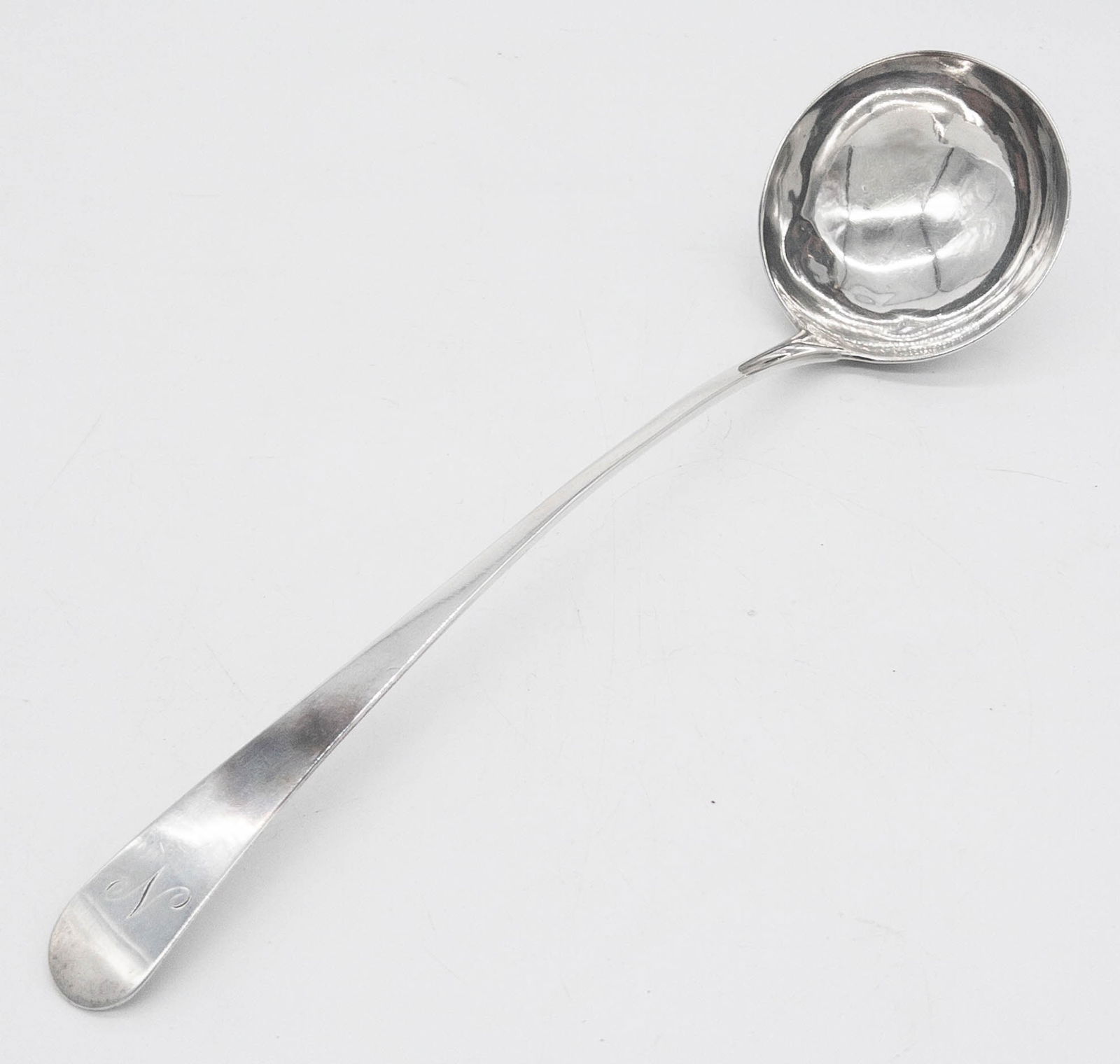 George III Sterling Silver Punch/Soup Ladle (1 of 5)