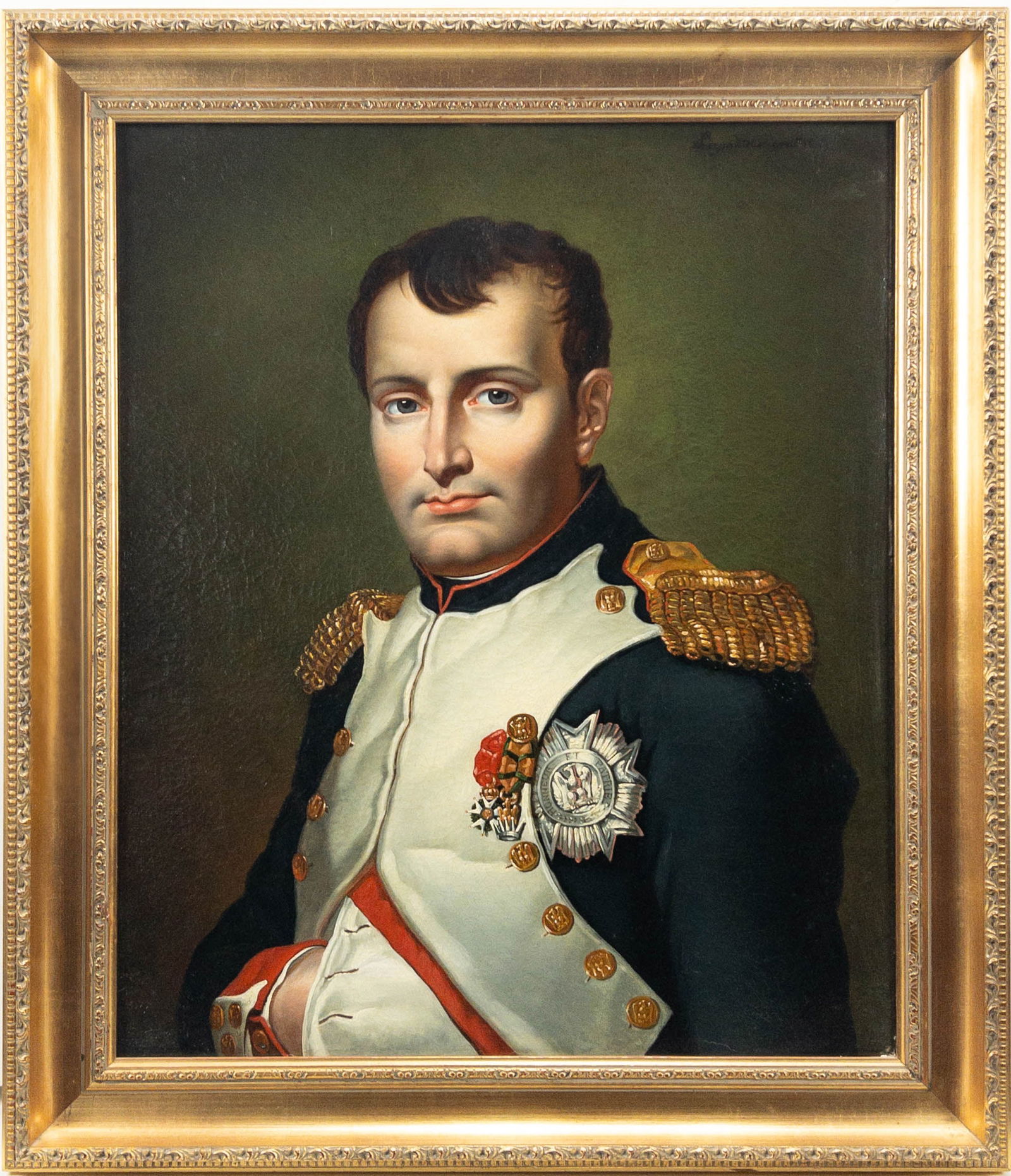 Manner of Balthasar-Charles Larpenteur, Napoleon, o/c (1 of 8)